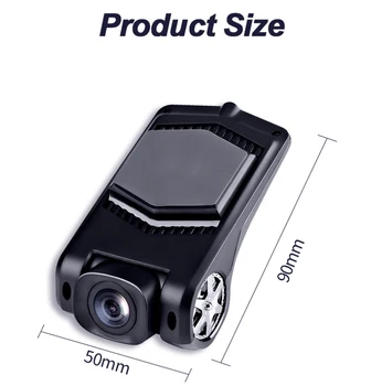 Cea mai bună Calitate USB Front Camera Recorder DVR Viziune de Noapte ADAS Masina Recorder Pentru Android Sistem Radio Auto Multimedia Player