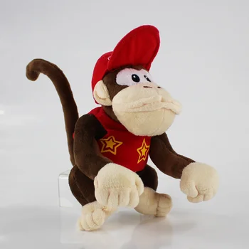 19cm 25cm 2styles Maimuță Donkey Kong Diddy Kong Moale de pluș Umplute papusa drăguț jucarii si cadouri pentru copii