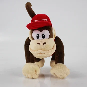 19cm 25cm 2styles Maimuță Donkey Kong Diddy Kong Moale de pluș Umplute papusa drăguț jucarii si cadouri pentru copii