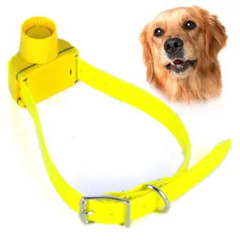 Culoare galben de vânătoare Câine Guler beeper-ul de Formare de Câine Guler rezistent la apa pentru întreprinderile mici mijlocii mari câini