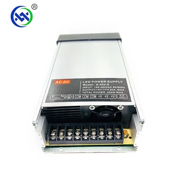 IWHD Impermeabil 400W 80A Alimentare 5V CONDUS Adaptor Convertor de Tensiune rezistent la apa Iluminat, Transformatoare 220V-DC 5V Display
