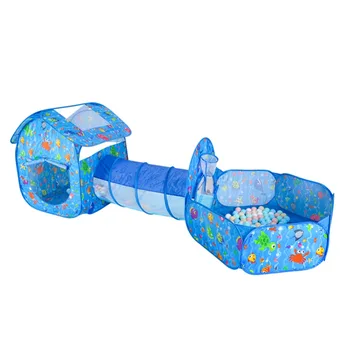 Interioară de Joacă în aer liber Cort Copil Ball Pool Portabil Copii Cort Toy Set de Pliere Casa Joc pentru Copii Castel Jucarii pentru Copii, Cadouri de Craciun