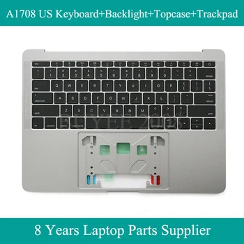 A1708 NE Tastaturi Top Caz 2016 2017 Pentru Macbook Pro A1708 Topcase NE Tastatura lumina de Fundal de Top Caz Touch Pad Space Grey Silver