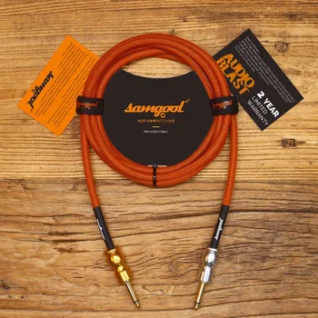 Samgool+profesionale cablu de chitara cutie de reducere a zgomotului de frecvență linie performanta de înregistrare instrument muzical accesorii
