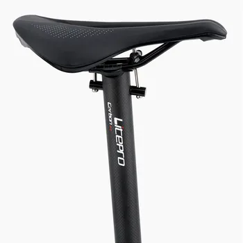 Litepro Pliere Biciclete din Fibra de Carbon Seatpost 31.8/33.9 mm*580MM 412 SP8 Fnhon Biciclete Ultralight Seat Post Ciclism Piese Seat Tube