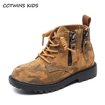 CCTWINS Cizme Copii 2020 Toamna Copii Cizme de Moda Pantofi pentru Copii Fata de Brand Cizme Negre Student Pantofi de Brand Pantofi Negri MB193